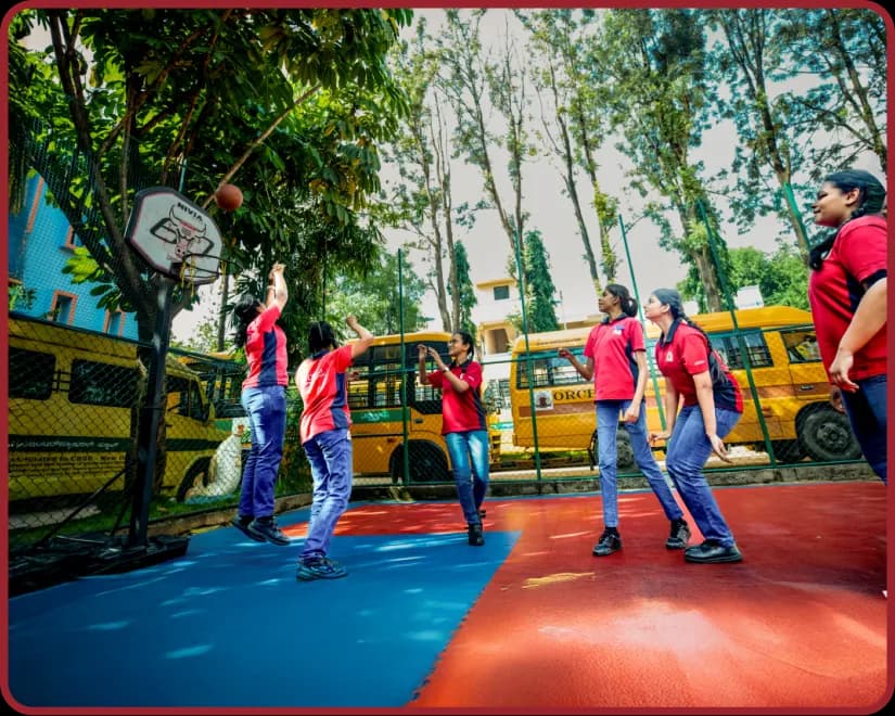 State-of-the-art sports facilities — Orchids World School, BTM Layout